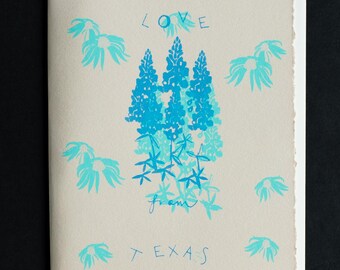 Love From Texas Notecard