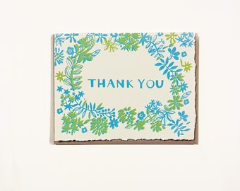 Thank You Floral | Notecard