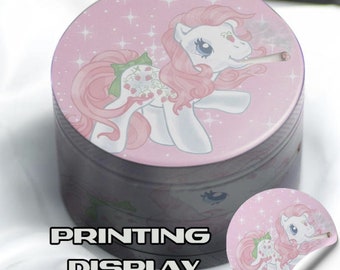 Cute Grinder Pink Unicorn Smoking Sparkle Girly Gift for her
