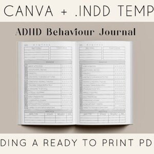 Adhd Planner, Adhd Digital Planner, Adhd daily planner, Adhd Planner NoteBook, Weekly adhd Planner, Adult Adhd Planner, Planner for Adhd