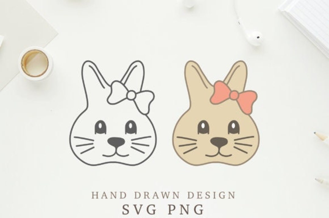 Svg Rex Rabbit Face Rabbit Face BUNNY SVG, Layered Bunny Svg Rabbit Face Png Easter Svg ...