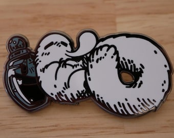 Witch Hat Atelier Sleepy Brushbug and Bottle Pin
