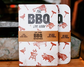 Bbq Tasting Journal, BBQ journal, Bbq gift, BBQ Book, Bbq notebook, grill, unique gift, fathers day, birthday, anniversary, christmas