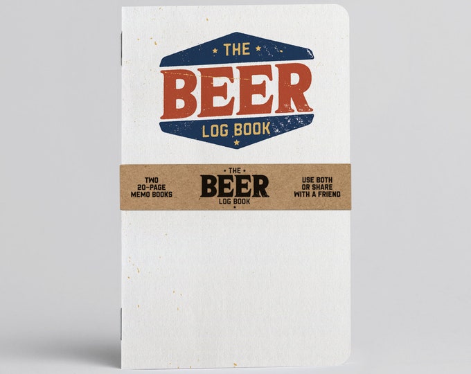 Craft Beer Tasting Journal, Beer Journal, Beer Book, Beer Notes, Beer Notebook, Brewery, Fathers day Gift, Anniversary, Christmas Stocking