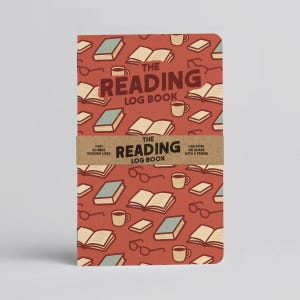 Reading Log Book | Book Tracker Journal | Reading Challenge Planner | Book Lover Gift | Reading Journal for Adults & Kids | Bookish Planner