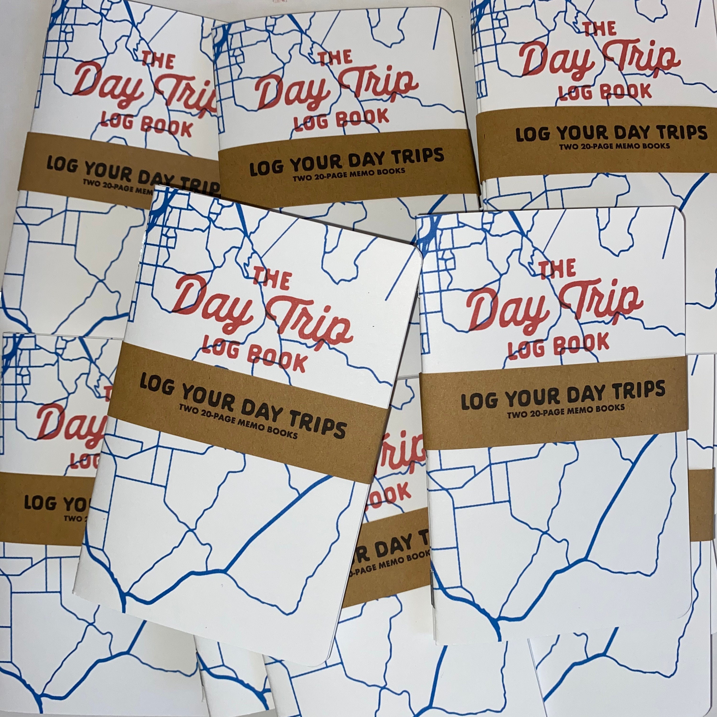 Road Trip Journal, Travel Journal, Day Trip Notebook