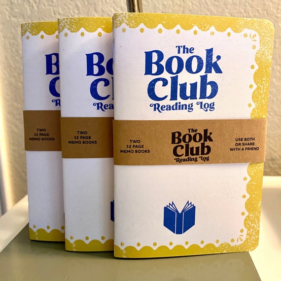 Book Club Journal Bulk, Book Club Log, Reading Journal, Reading