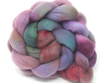 Merino Wool Combed Top Hand Dyed - 100gms 21m Spinning yarn felting fibre