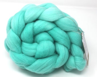 Merino Wool Combed Top Hand Dyed - 100gms 21m Spinning yarn felting fibre