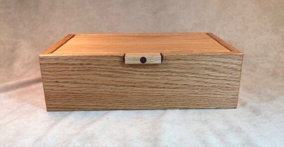 oak ring box