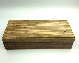 Watch Case-Eyeglass Case- Ambrosia Maple and Walnut - LB 230