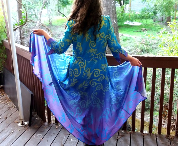 blue chiffon shirt dress Emma Shirt Dress - Linen