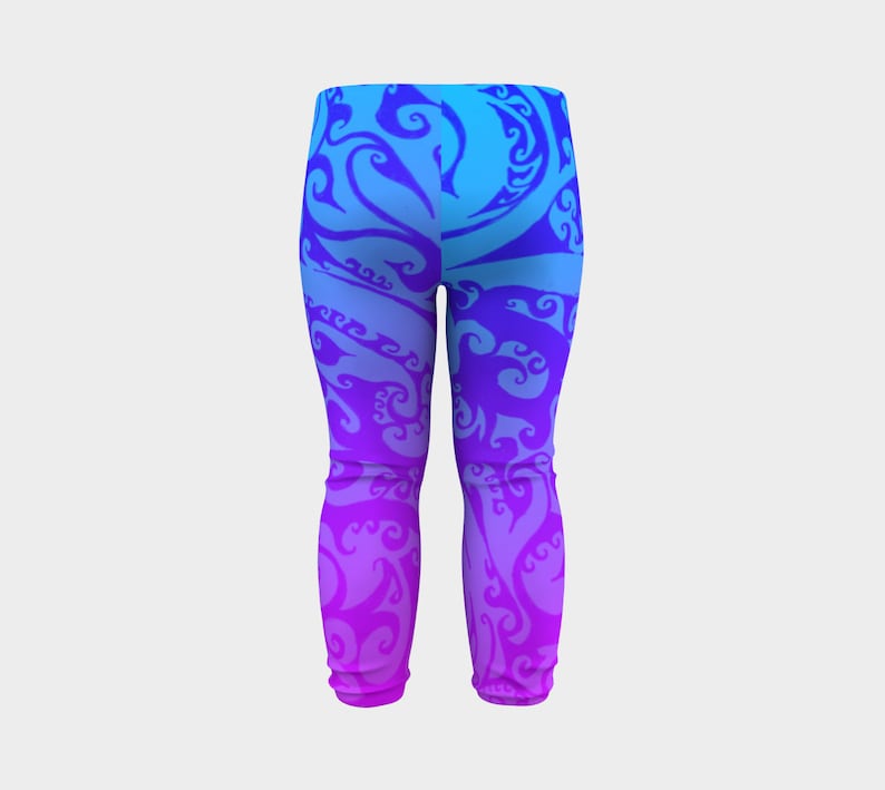 Pink Purple Blue Ombre 2T 12m 6m Baby Size 3T Baby Leggings Pants Katara/'s Favorite Celtic Spiral Swirl Original Art Festival