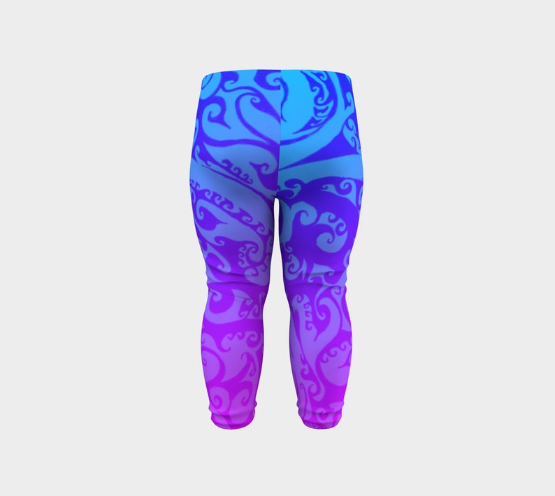 Pink Purple Blue Ombre 2T 12m 6m Baby Size 3T Baby Leggings Pants Katara/'s Favorite Celtic Spiral Swirl Original Art Festival