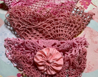 lovely rose doilies