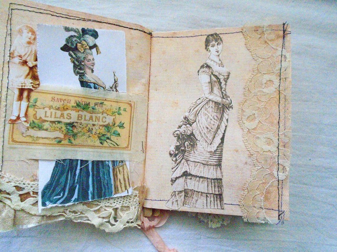 Paper doll book Etsy
