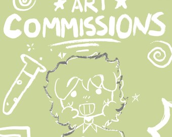 ART COMMISSIONS!! (Digital download)