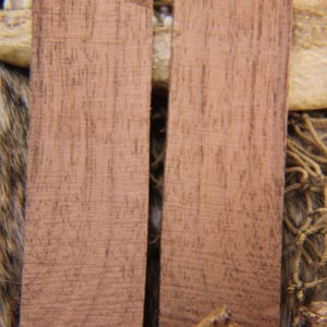 Naturally Stable Walnut Knife Scales – Bookmatched Handle Slabs - Made in USA