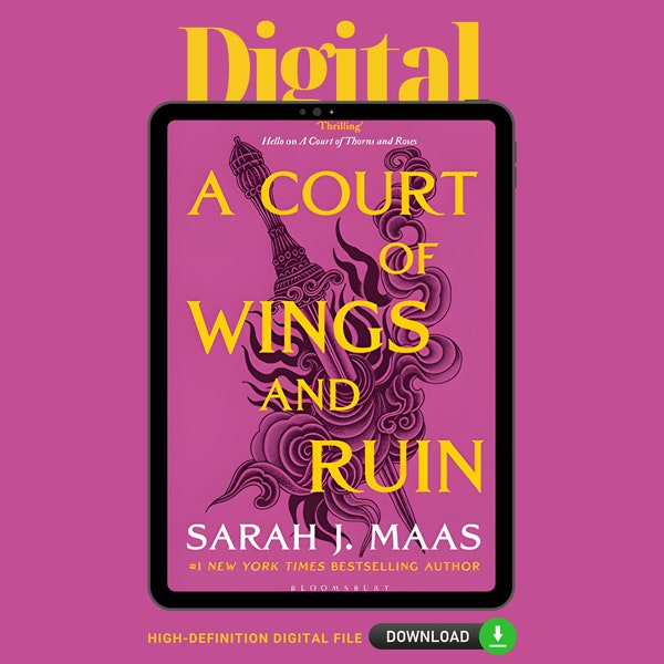 A Court of Wings and Ruin by Sarah J. Maas (Novel) - High Definition Digital Copy