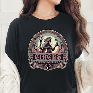 Circe Goddess Coffee T-Shirt: Greek Mythology Gift