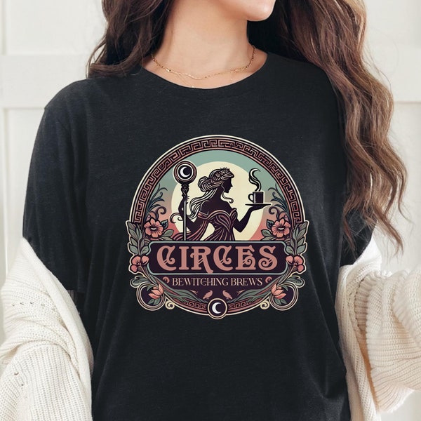 Circe Goddess Coffee T-Shirt: Greek Mythology Gift
