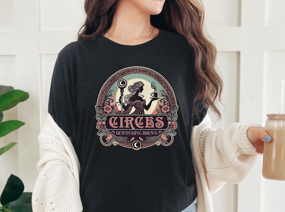 Circe Goddess Coffee T-Shirt: Greek Mythology Gift