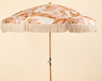 Vintage & retro design umbrella // TROPICAL