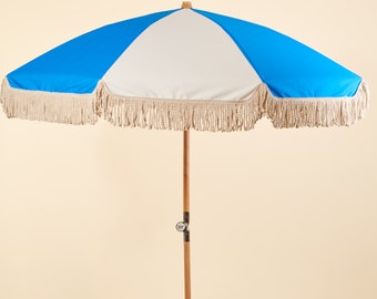 Vintage & retro design umbrella // BABY BLUE