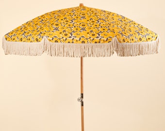 Vintage & retro design umbrella // SUNFLOWER