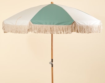 Vintage & retro design umbrella // MINT GREEN