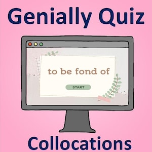 To be fond of. Interactive quiz