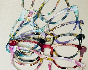 Geode Metal Magnetic Eyewear Toppers
