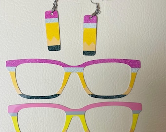 Pencil Metal Magnetic Eyewear Toppers