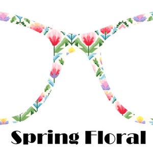 Spring Floral Metal Magnetic Eyewear Toppers