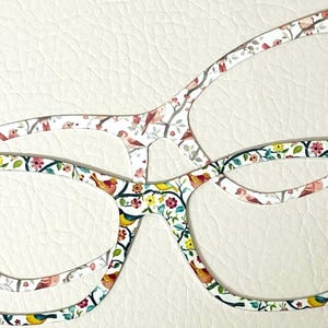 Vögel Metall Magnet Eyewear Toppers