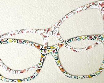 Birds Metal Magnetic Eyewear Toppers