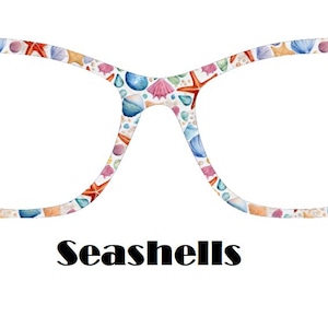 Muscheln Metall Magnet Brillen Topper