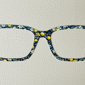 Lemon Metal Magnetic Eyewear Toppers