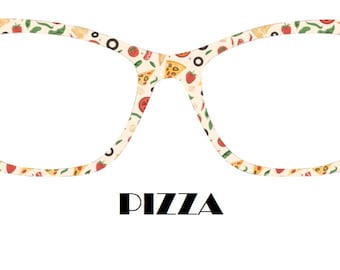 Pizza Metal Magnetic Eyewear Toppers