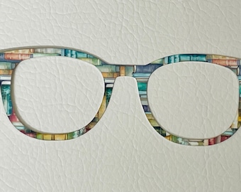 Books Metal Magnetic Eyewear Toppers