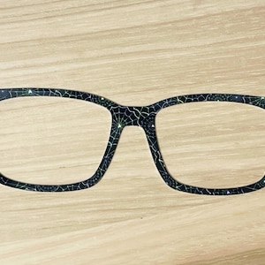 Pastel Spiderweb Metal Magnetic Eyewear Toppers