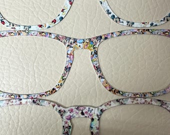 Mouse Friends Metal Magnetic Eyewear Toppers
