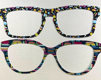 Back to School Metal Magnetic Eyewear Toppers