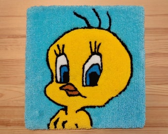 Looney Tunes™  | Buy 2 Get 3 | Overug Rug | Hand-Tufted | Handmade | Rainbow | Cartoons | 35x35cm