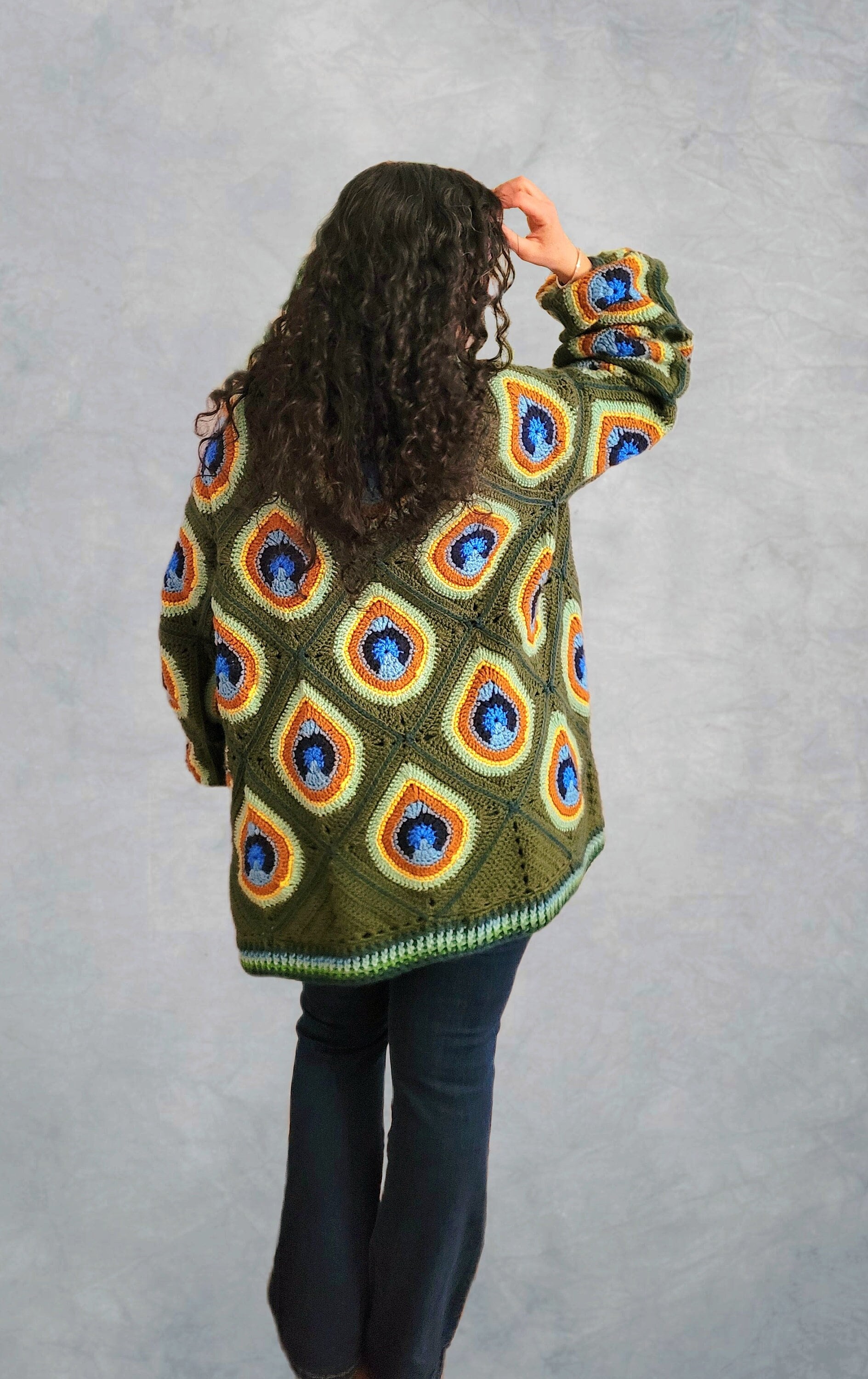 Feather Cardigan - Etsy