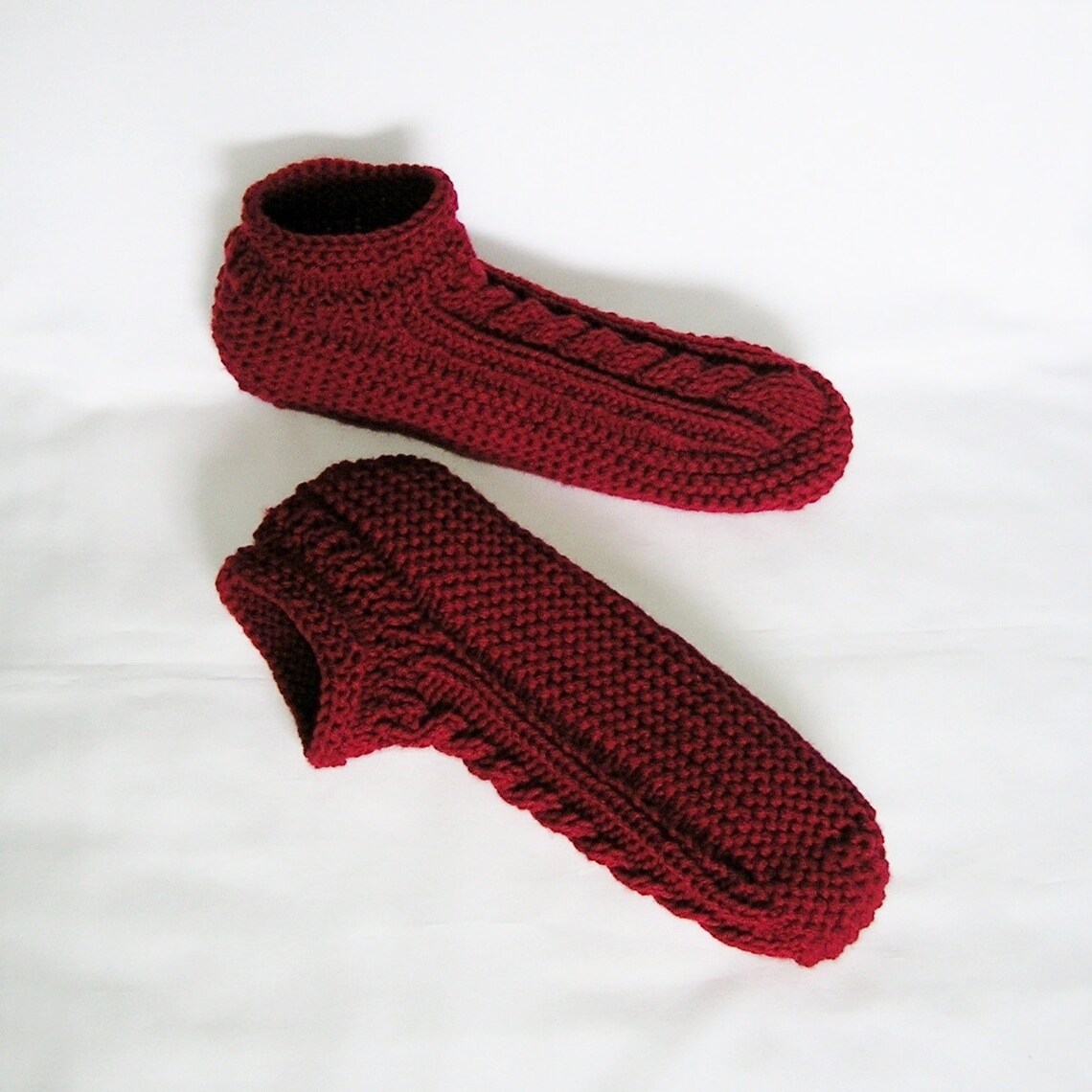 mens knitted slippers
