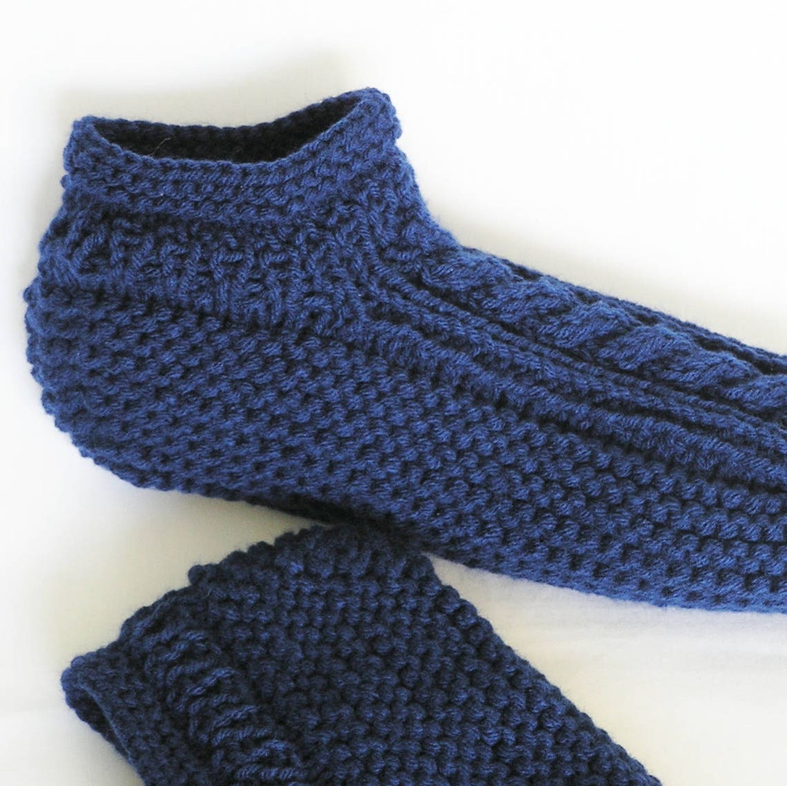 mens knitted slippers