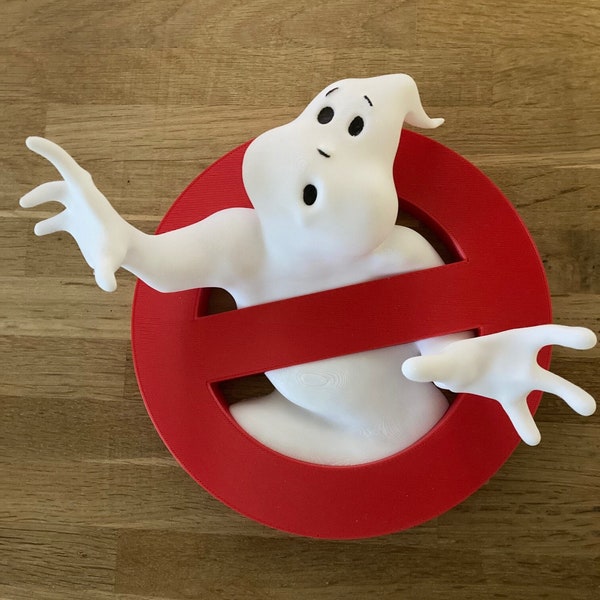 Logo GHOSTBUSTERS SOS FANTOMES impression 3D