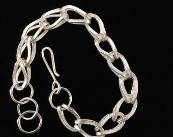 Sterling Silver Link Bracelet