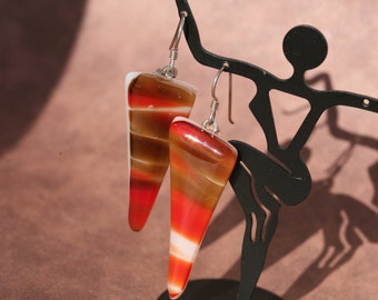 Fused Glass Earrings No. 81